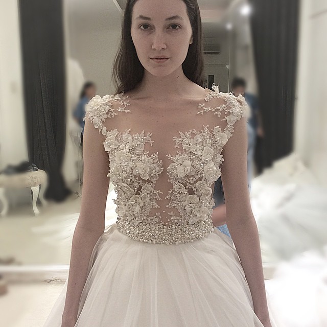 Wedding Photo, Before After, Ivory Bridal Make Up, Elegant Wedding Dress